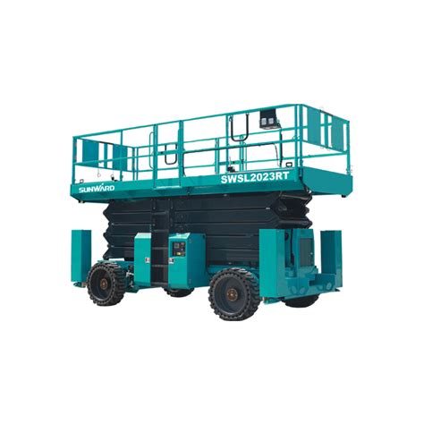 SWSL2023RT double mast lift operators road construction Aerial Work Platform from China ...