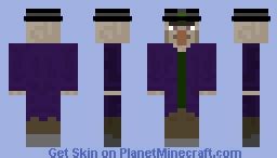 witch with hat Minecraft Skin