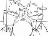 Drum Set Coloring Page At GetColoringscom  Free Printable Colorings sketch template