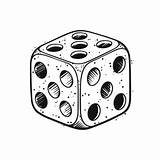 Dice Coloring Page PNG Transparent Images Free Download  Vector S sketch template