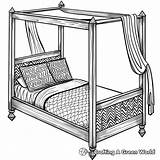 Bed Coloring Pages  Free & Printable sketch template
