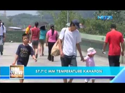 Temperature in Metro Manila reaches 37.7 degrees Celsius