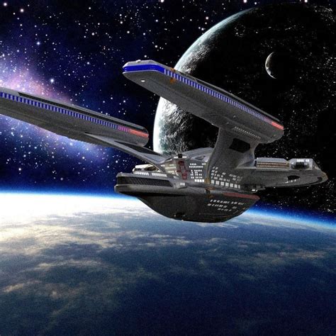 Download Star Trek Enterprise 1701 A PNG