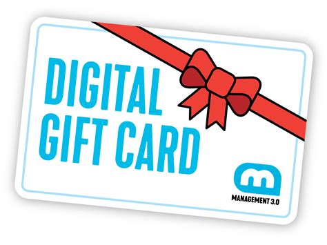 Digital Gift Card | Management 3.0