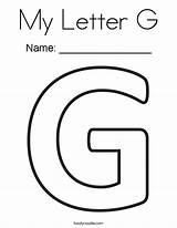 My Letter G Coloring Page  Twisty Noodle sketch template