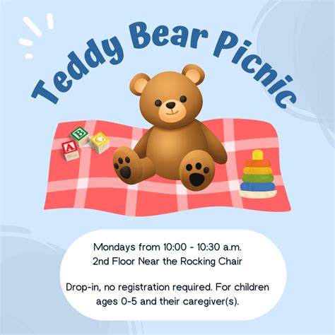 Teddy Bear Picnic | Cornwall Public Library