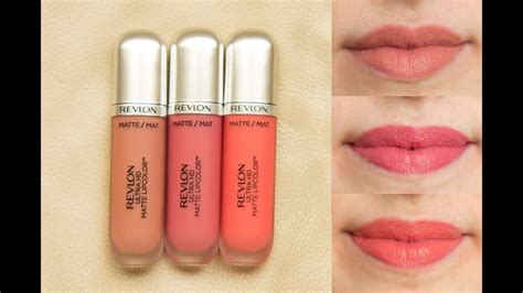 Revlon Ultra HD Matte Lip Colours | Review and swatches - YouTube