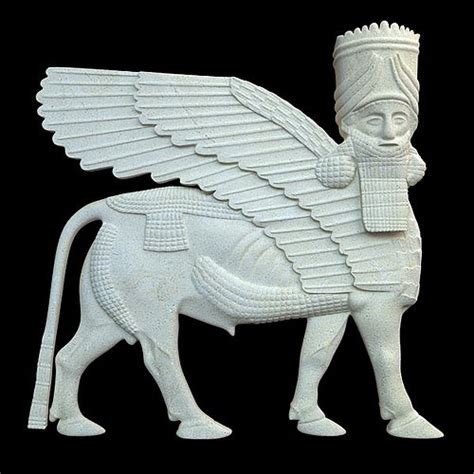 3D Assyrian bas relief sculpture centaur | CGTrader