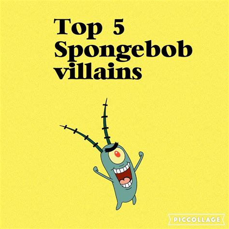 Top 5 Spongebob villains | Cartoon Amino