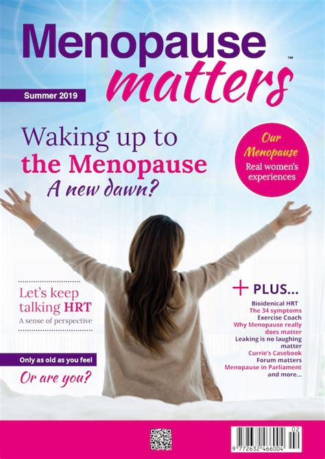 Menopause Matters magazine | Women's Health Concern