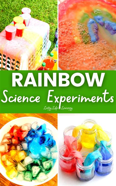 Rainbow Science Experiments