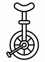 Unicycle Coloring Pages To Print  Free Printable sketch template