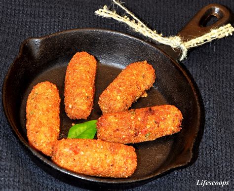 Life Scoops: Cheese and Vegetable Croquette