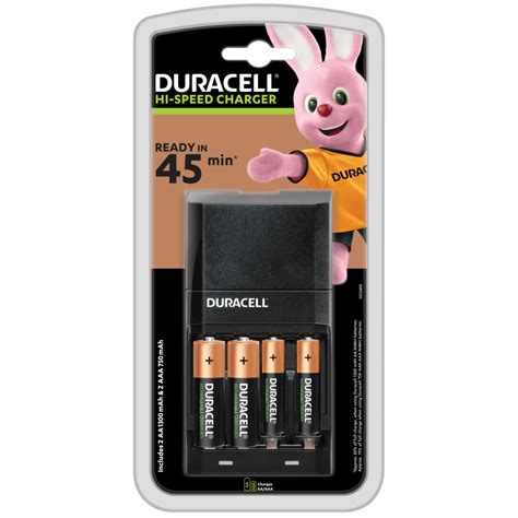 Duracell Hi-Speed Advanced Charger for AA & AAA Batteries