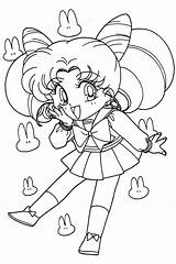Pretty Sailor Moon Coloring Pages sketch template