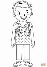 Male Nurse coloring page  Free Printable Coloring Pages sketch template