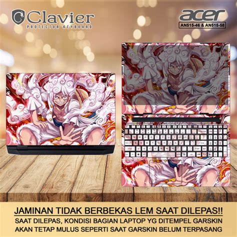 Jual Cover Garskin Laptop Acer Nitro 5 AN515-46-R8PD R8YC Transparan ...