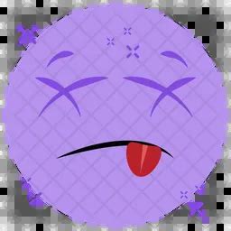 Tongue Out Emoticon Emoji Icon - Download in Flat Style