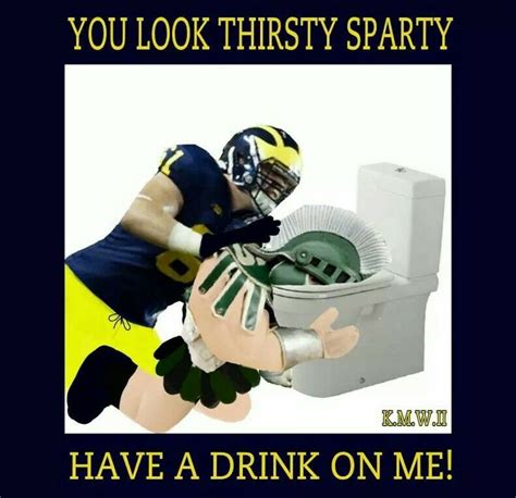 This is hilarious | Michigan football funny, Michigan vs michigan state, Michigan football