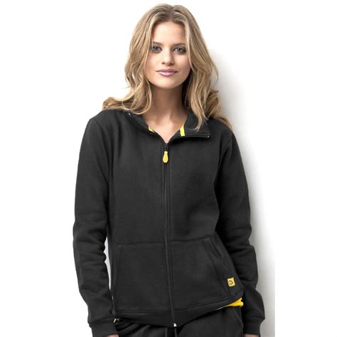 Women's WonderWink™ Zip - up Fleece Track Jacket - 221474, Uninsulated ...