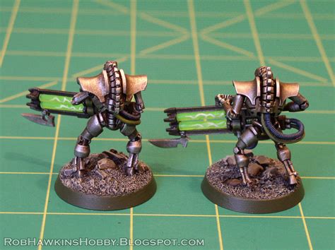 Rob Hawkins Hobby: Necron Immortals and Deathmarks (Finished)