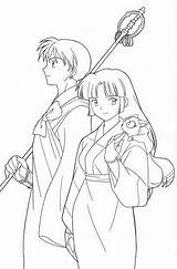 Inuyasha coloring pages  80 Free WONDER DAY sketch template