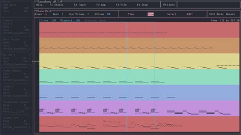 Cacophony – le séquenceur MIDI minimaliste