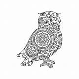 Premium Vector  Animal mandala coloring Page sketch template
