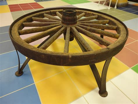 Wagon Coffee Table - Repurposed antique toy wagon glass top display coffee ... - 40d x 217h x 40w.