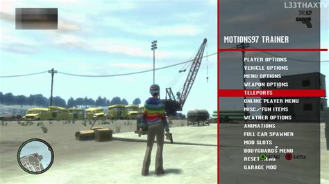 GTA 4 | Motions97 Mod Menu v3 - Xbox 360/PS3 - YouTube