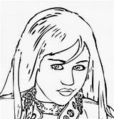 Coloring Pages Miley Cyrus Free And Printable sketch template