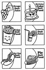 Baby Alive Food Packets Coloring Page Coloring Pages sketch template