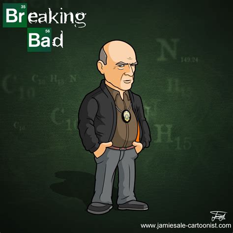 Breaking Bad Cartoon Characters | Jamie Sale Cartoonist