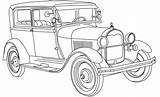 Classic Cars Coloring Pages For Adults sketch template