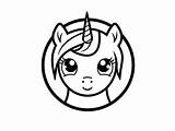 Delightful Unicorn Emoji To Color  Coloring Page sketch template