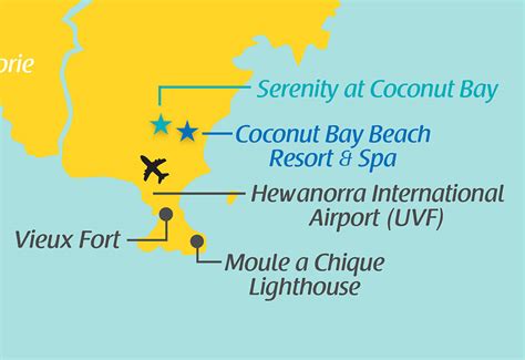 How To Get To Coconut Bay | Coconut Bay St Lucia Beach Resort & Spa