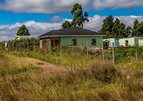 Houses and Huts in the Eastern Cape of South Africa Stock Image - Image of travel, countryside ...