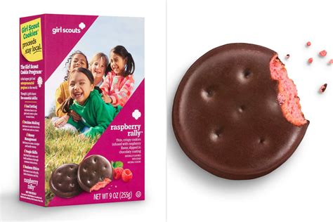 Girl Scout Cookie Season Starts Today with New Raspberry Rally Cookie