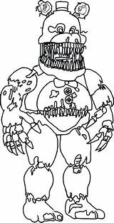 12  Fnaf 2 Golden Freddy Coloring Pages sketch template