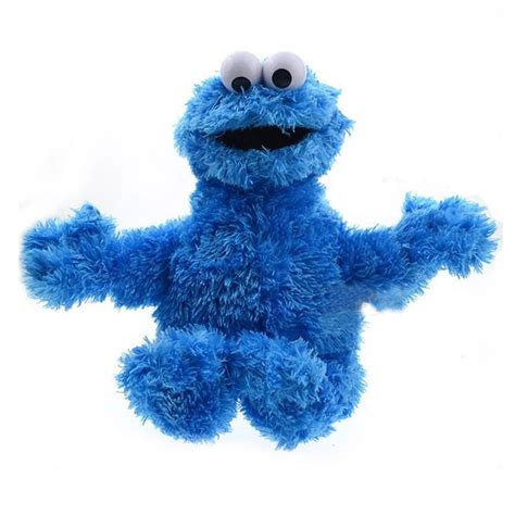 High Quality SESAME STREET SOFT PLUSH Puppet Toys Cookie Monster 40cm-in Stuffed & Plush Animals ...