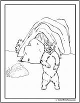 Bear Coloring Pages Grizzlies Koalas Pandas Polar And Teddy Bears sketch template