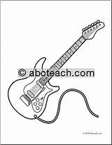 Clip Art Oboe Coloring Page I Abcteachcom sketch template