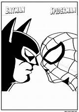 Batman And Spiderman Coloring Pages At GetDrawings  Free Download sketch template