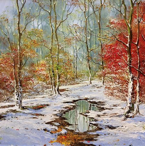 Woodland Reflections - SOLD | Cook House Gallery - Lake District and contemporary art and crafts