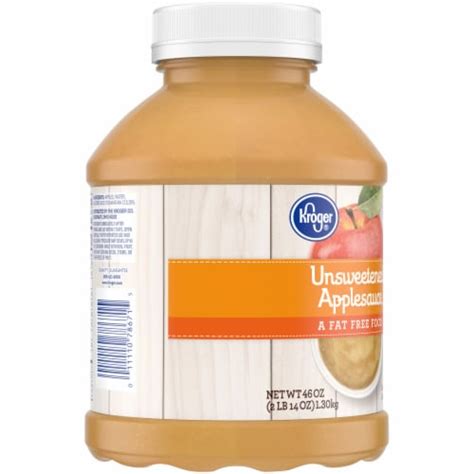 Kroger® Unsweetened Applesauce, 46 oz - QFC