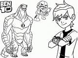 Ben 10 Aliens Coloring Pages Printable sketch template