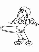 Hula Hoop Coloring Pages sketch template