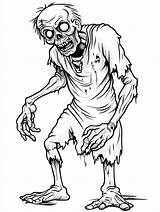 Free Printable Zombie Coloring Pages Undead Fun sketch template