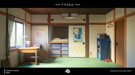 ArtStation - Nobita's Room