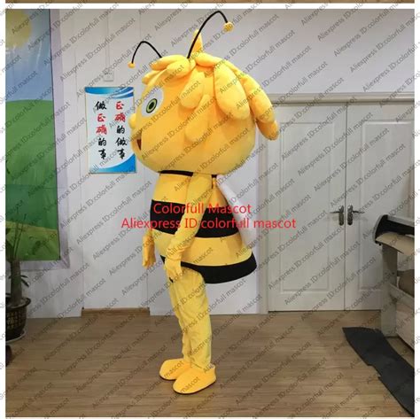 Mascot Doll Costume Character Maya Bee Mascot Costume Adult Cartoon Character Outfit Suit ...